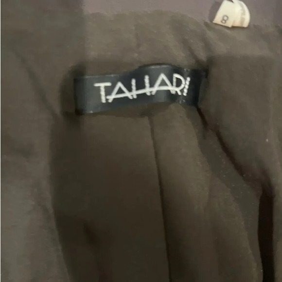 Tahari Single Button Blazer in Brown Size 8 - Picture 2 of 4